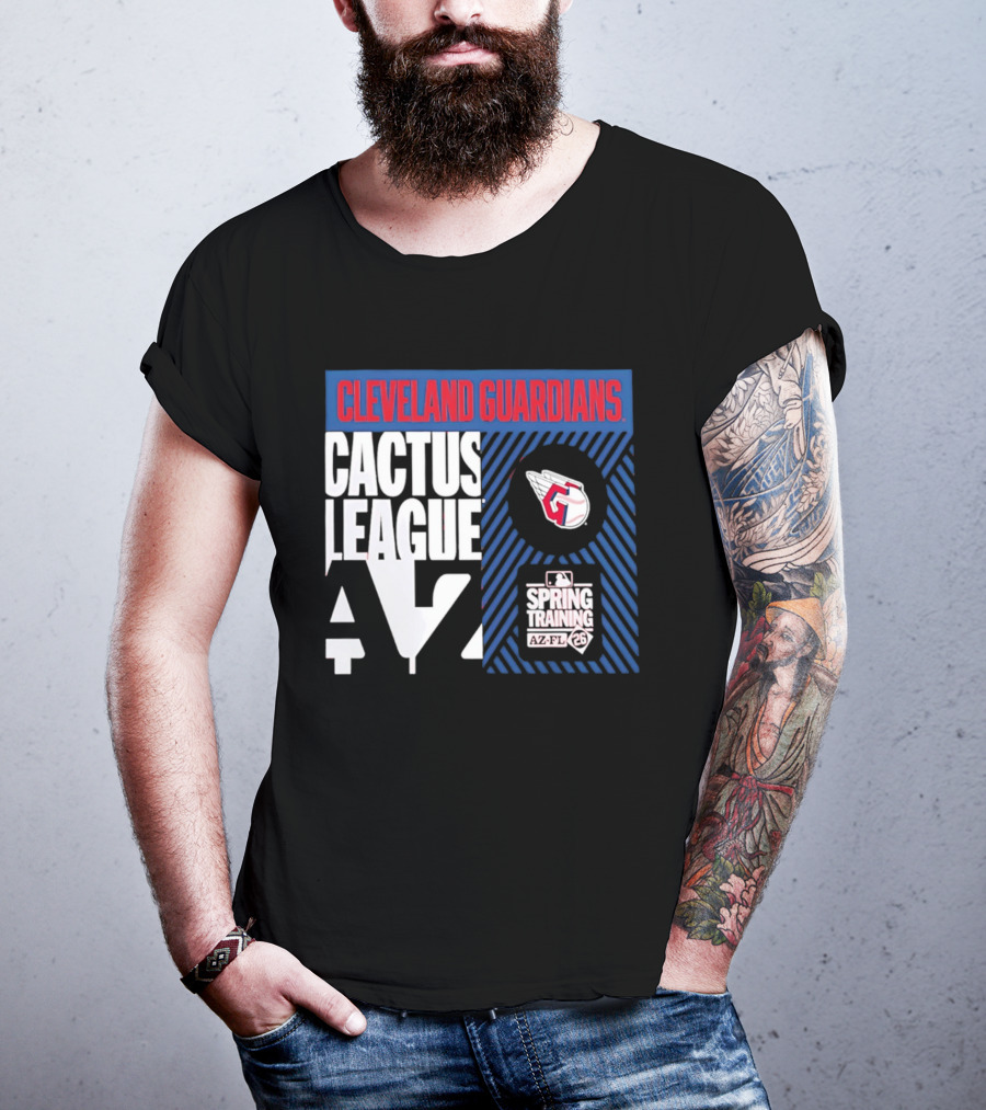 Cleveland Guardians Cactus League Spring Training 2026 Arizona Baseball T-Shirt