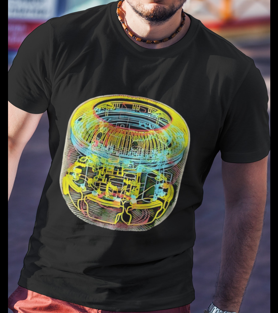 MKER Nuclear Reactor Schematic Blueprint Energy T-Shirt