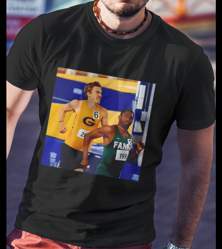Grambling Vs FAMU HBCU Track Competition Viral Moment 10 Second Head Start T-Shirt