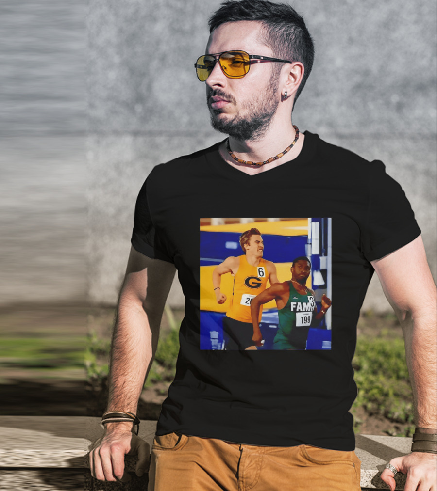 Grambling Vs FAMU HBCU Track Competition Viral Moment 10 Second Head Start T-Shirt