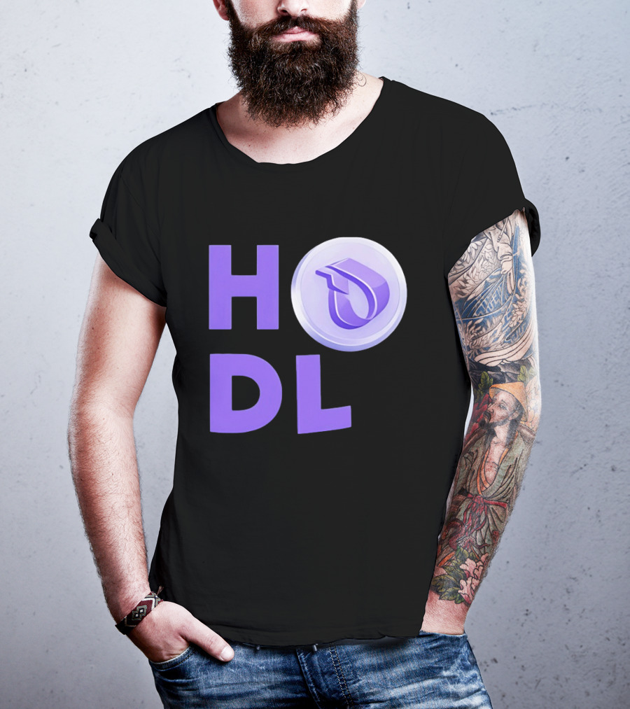 HODL Crypto Purple T-Shirt