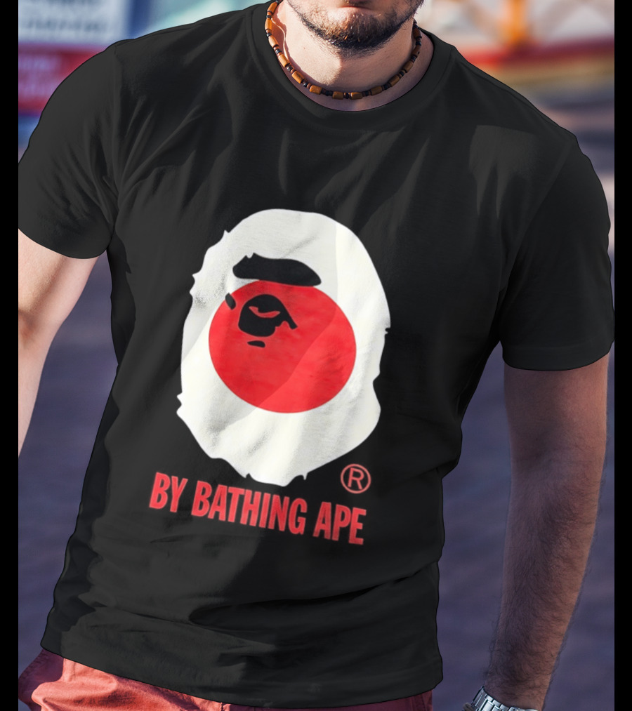 By Bathing Ape Japan Flag T-Shirt