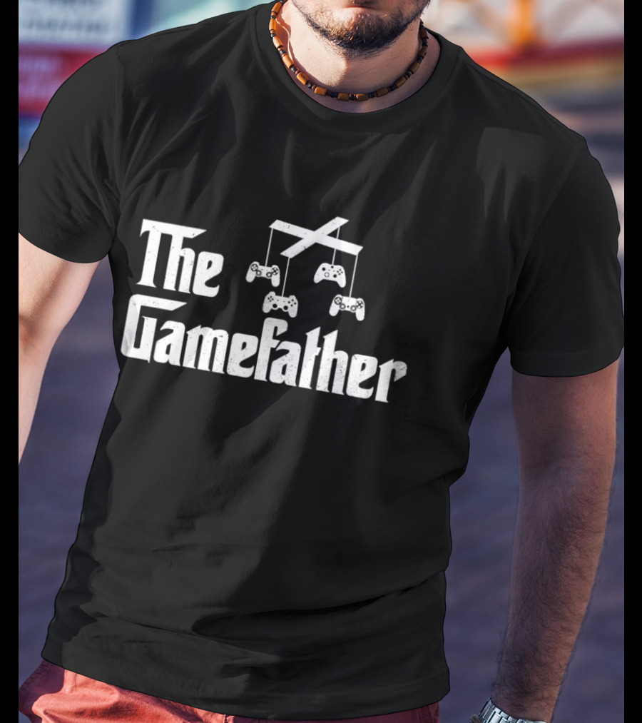 The Gamefather Game Controller Puppet Strings T-Shirt