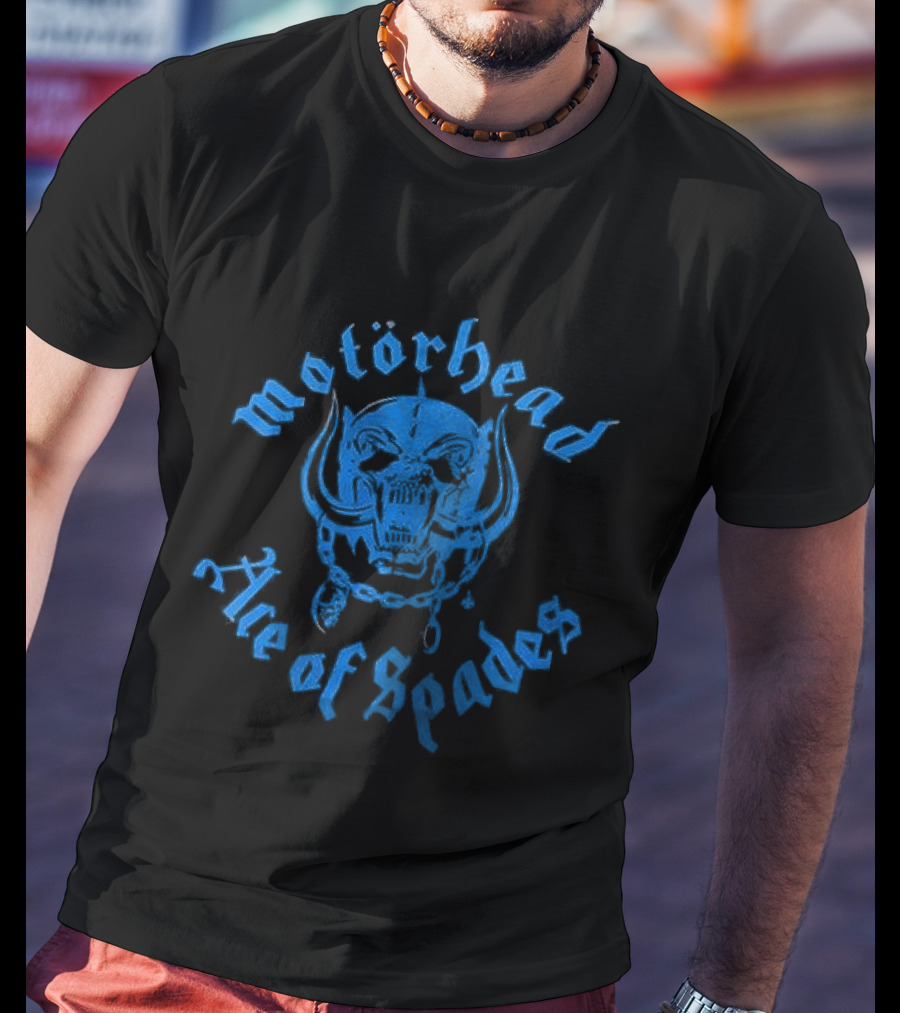 Motorhead Ace Of Spades Logo With Iconic Skull T-Shirt