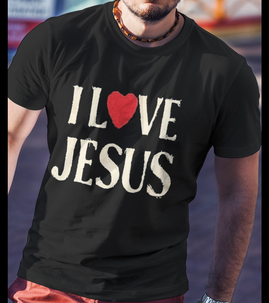 Daniel Thomas I Love Heart Jesus T-Shirt