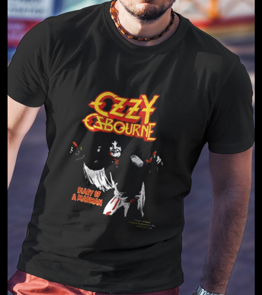Ozzy Osbourne Diary Of A Madman Album T-Shirt