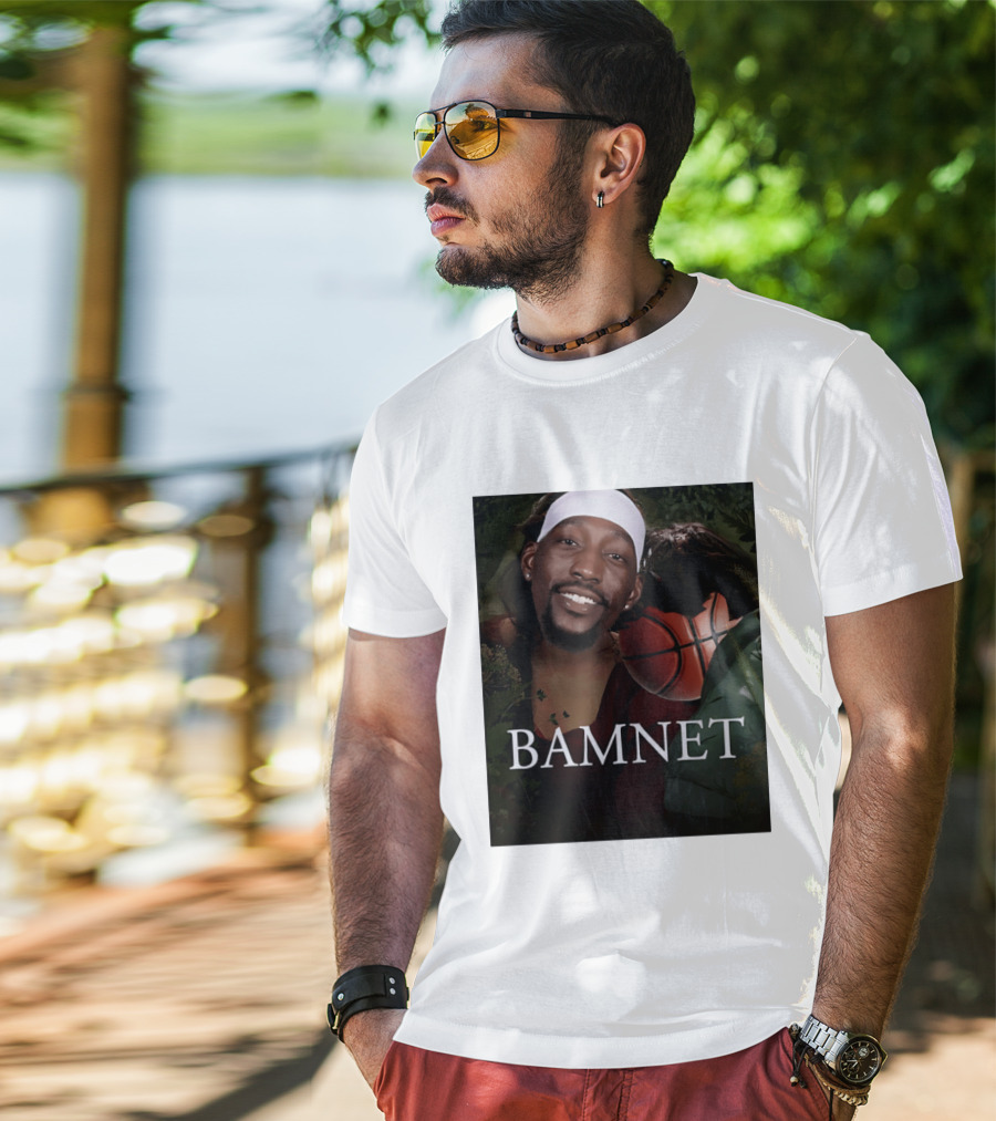 Bamnet Bam Adebayo Miami Heat Meme Basketball Headband T-Shirt