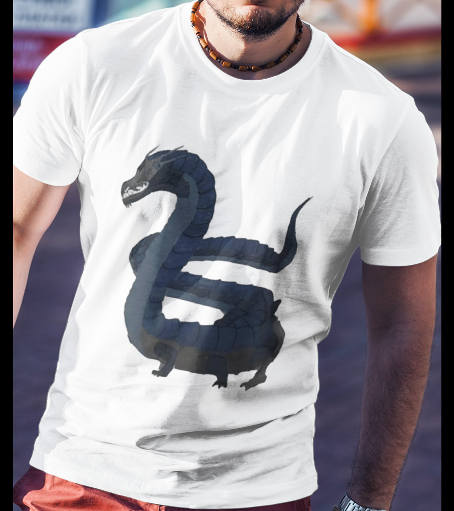 Behir Creature Dungeons And Dragons Fantasy Monster T-Shirt