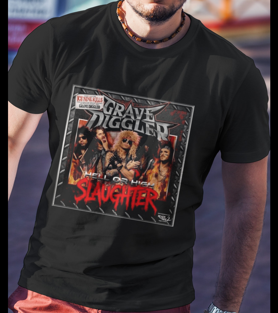 Ice Nine Kills Grave Diggler Hell Or High Slaughter Ready Or Not 2 T-Shirt