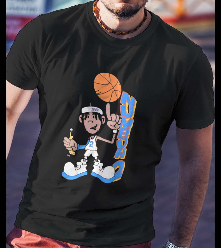 Jalen Brunson MVP Numbuh 2 New York Knicks Basketball T-Shirt