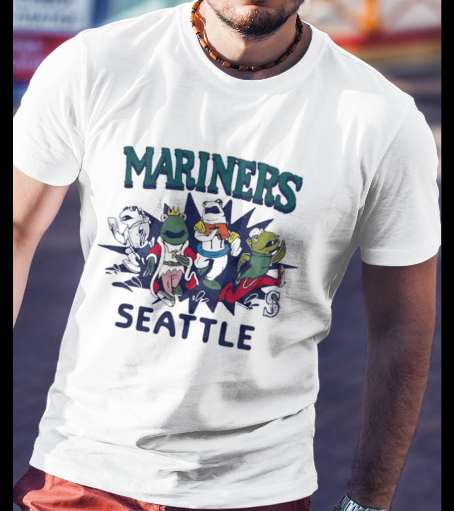 Mariners Seattle Frogs Racing Team T-Shirt