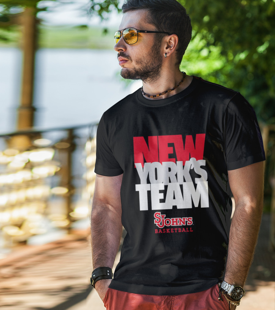 New York's Team St John's Basketball T-Shirt
