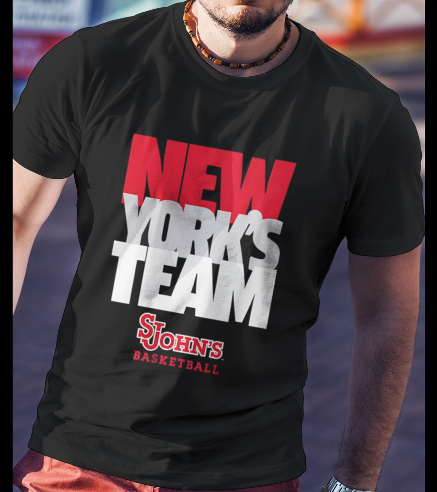 New York's Team St John's Basketball T-Shirt