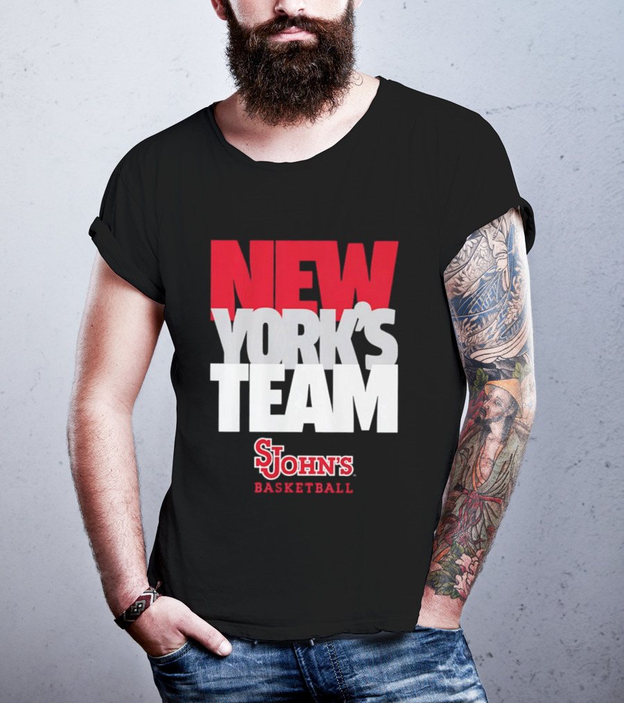 New York's Team St John's Basketball T-Shirt