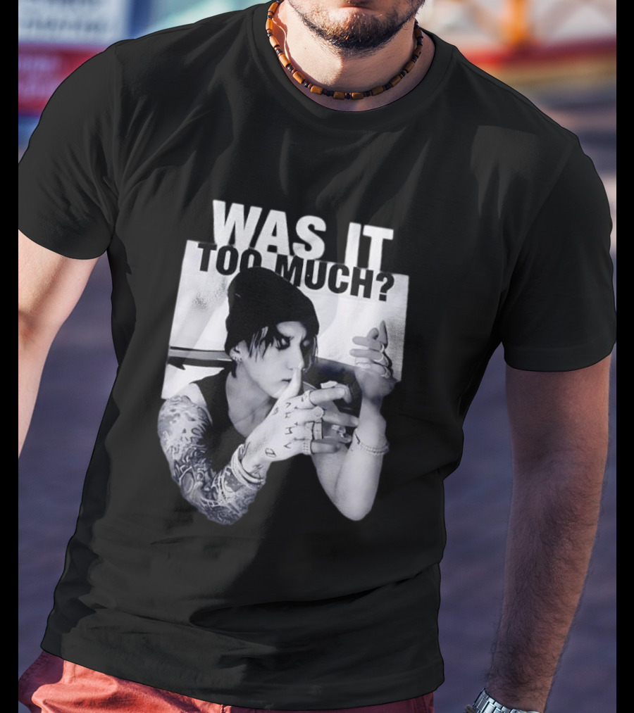 BTS Jungkook Was It Too Much Tattoo T-Shirt