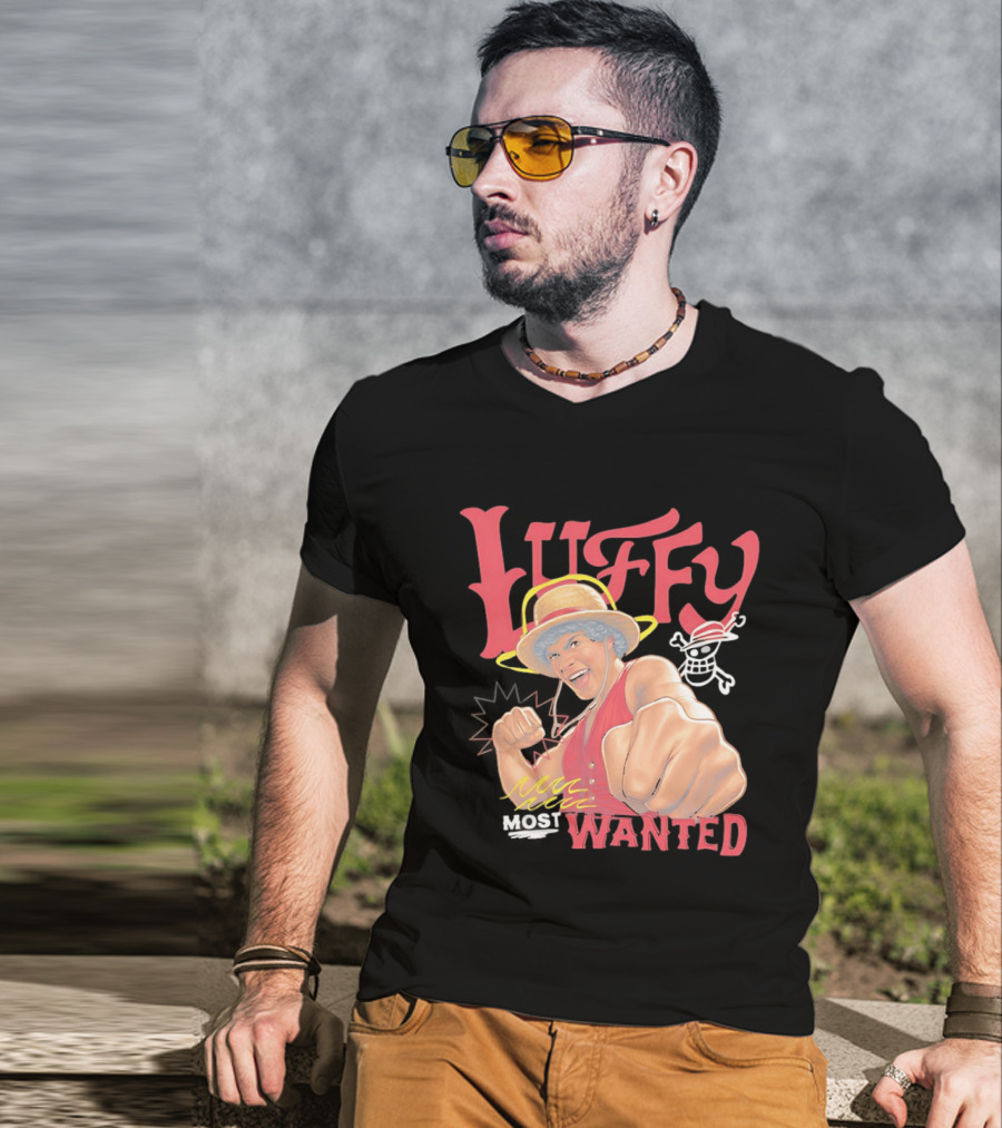 Luffy Most Wanted One Piece Live Action Season 2 T-Shirt