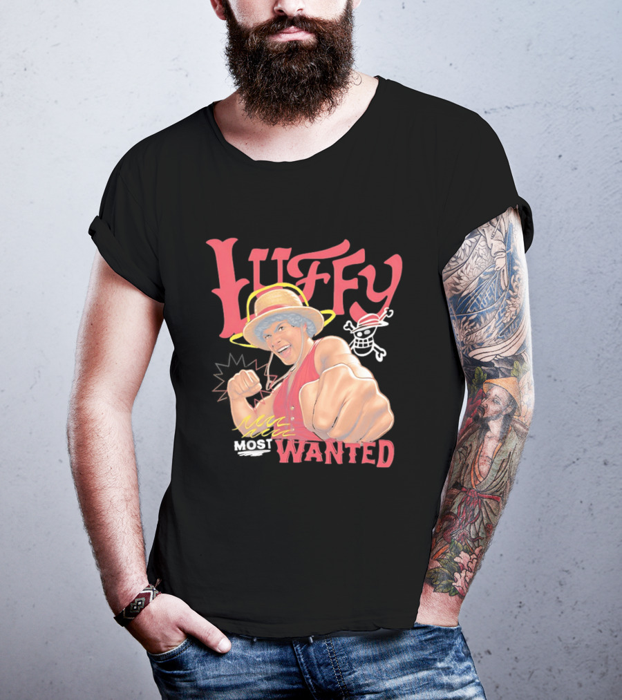 Luffy Most Wanted One Piece Live Action Season 2 T-Shirt