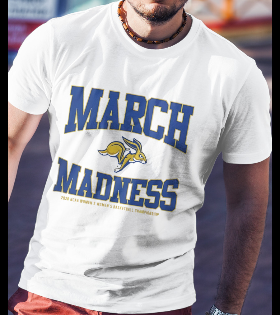 South Dakota State Jackrabbits NCAA 2026 Women's Basketball March Madness Championship T-Shirt