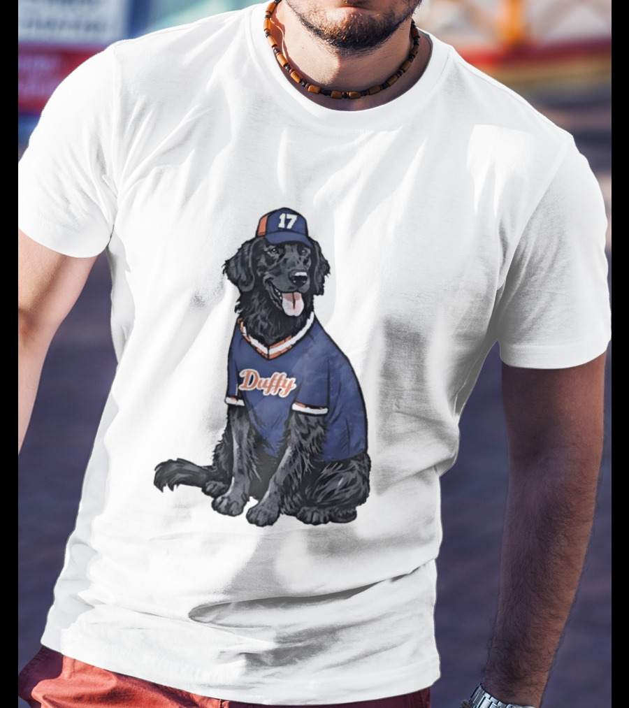 Keith Hernandez 17 New York Mets Duffy Jersey Dog T-Shirt