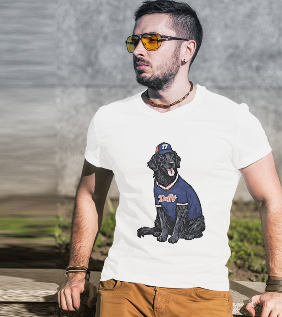 Keith Hernandez 17 New York Mets Duffy Jersey Dog T-Shirt