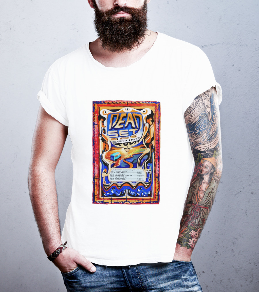 Dead Set 805 Spring Tour Skull And Van April 2026 Dates T-Shirt
