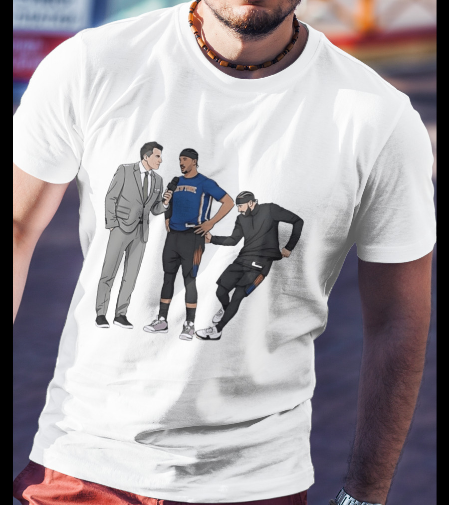 The Butt Slap New York Knicks Interview Scene T-Shirt