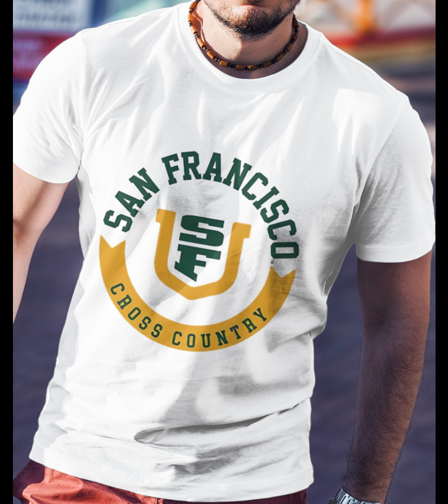 USFCA SF San Francisco Cross Country NCAA Men's T-Shirt