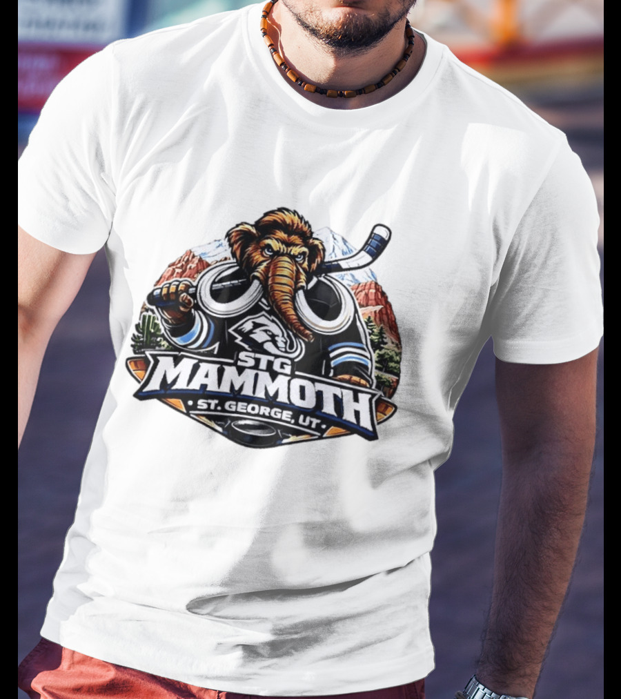STG Mammoth St George UT Hockey Mammoth T-Shirt