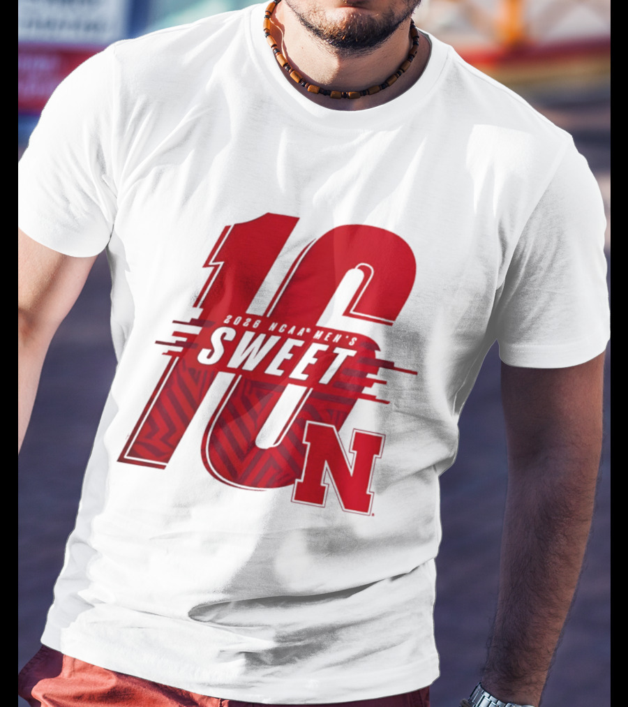 2026 NCAA Men's Sweet 16 Nebraska Huskers Basketball T-Shirt