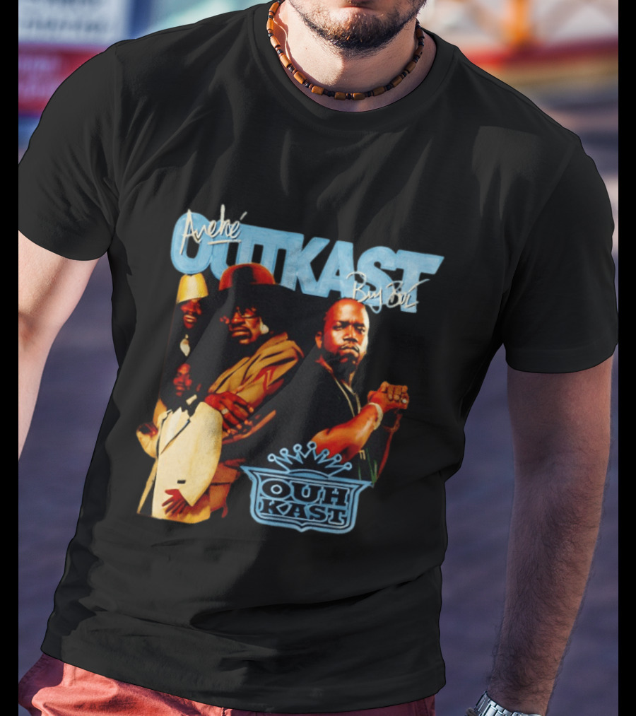 Outkast André 3000 Big Boi Signatures Iconic Hip Hop Collection T-Shirt