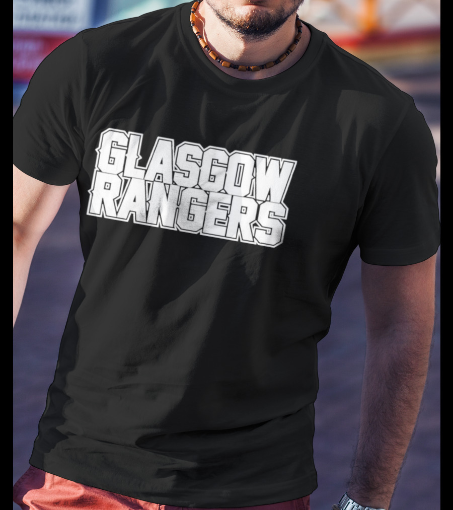 Glasgow Rangers Fan Apparel Iconic Team Supporter Merchandise T-Shirt