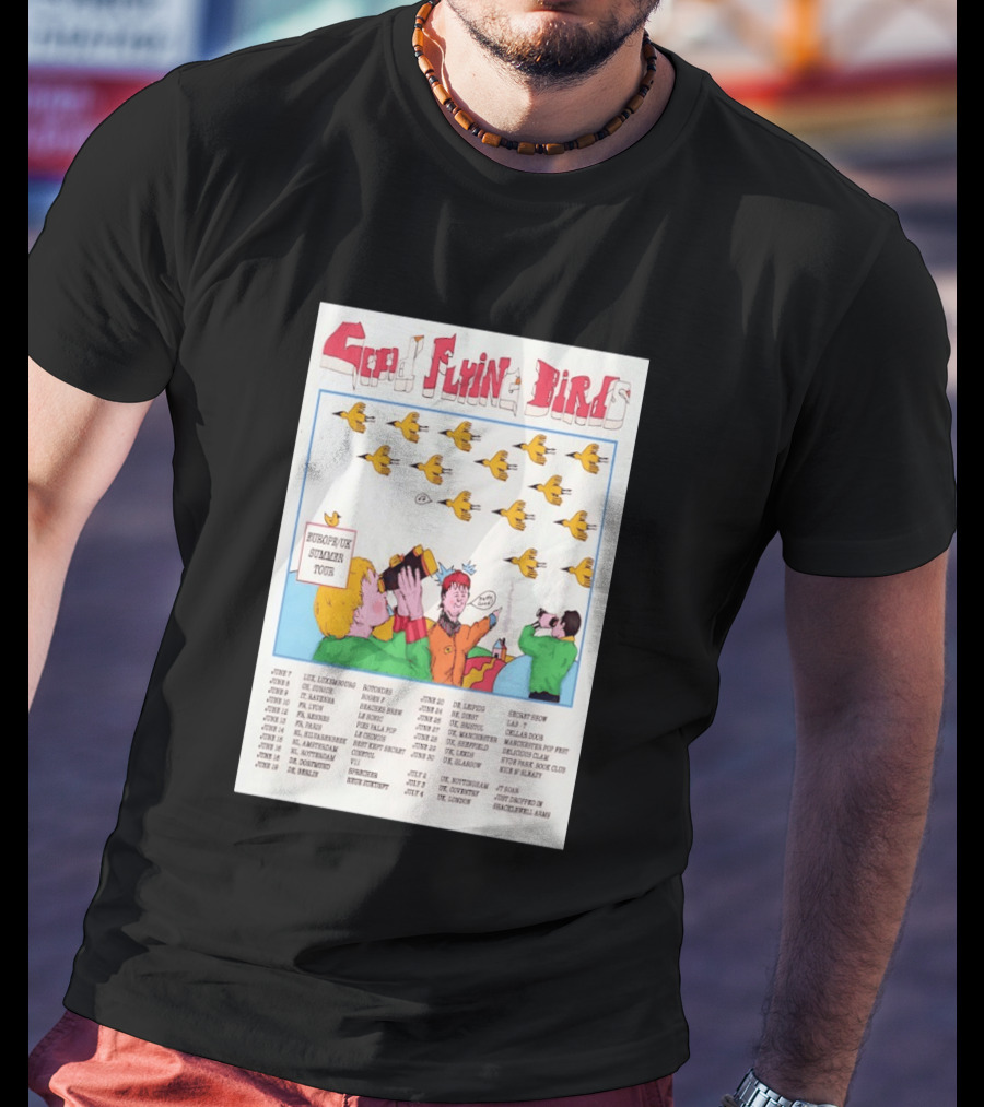 Good Flying Birds Europe UK Summer Tour 2026 Concert Dates T-Shirt