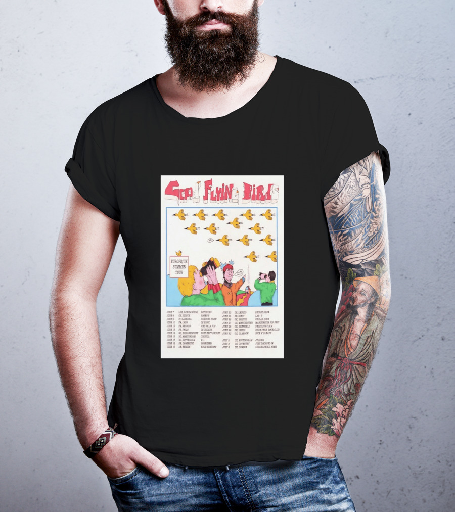 Good Flying Birds Europe UK Summer Tour 2026 Concert Dates T-Shirt