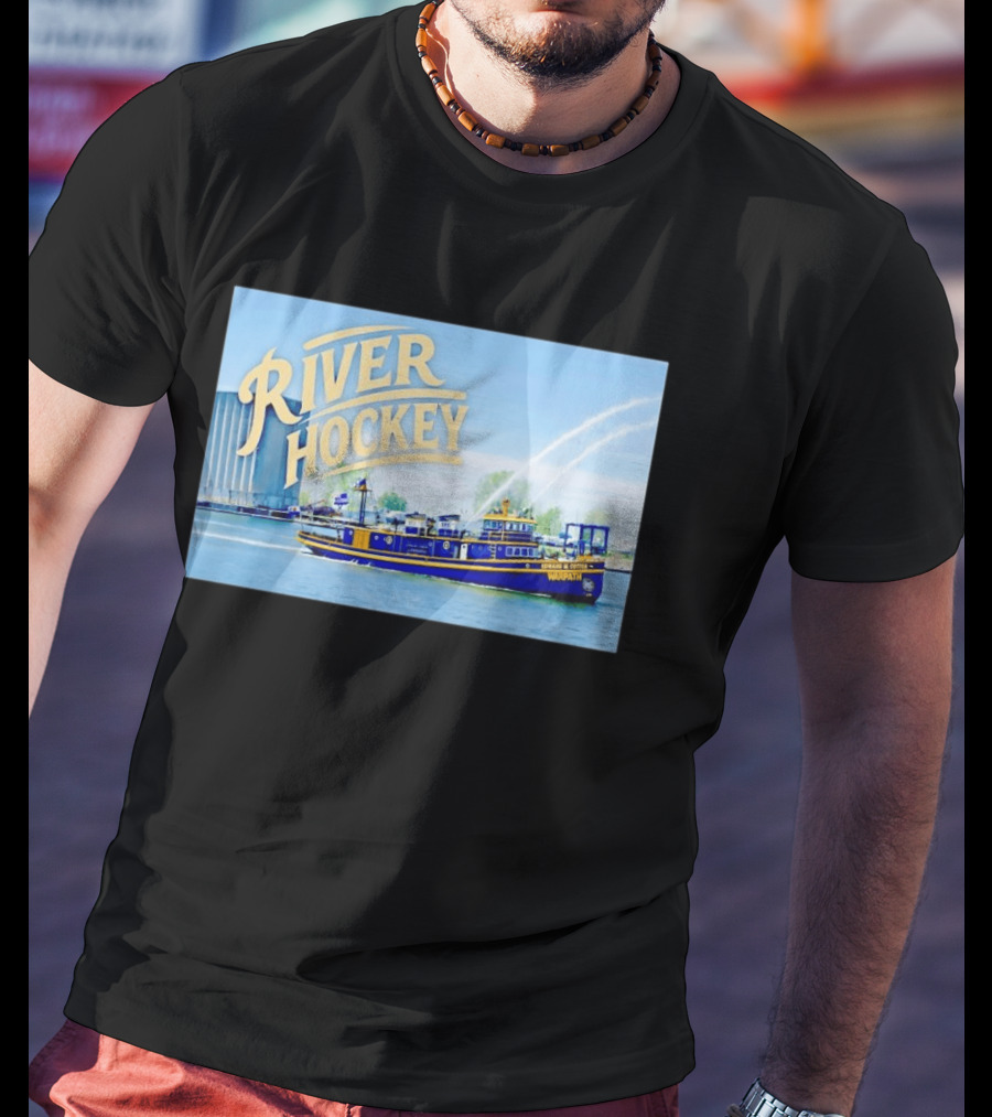 Buffalo Sabres Warpath Harbour Tugboat River Hockey T-Shirt