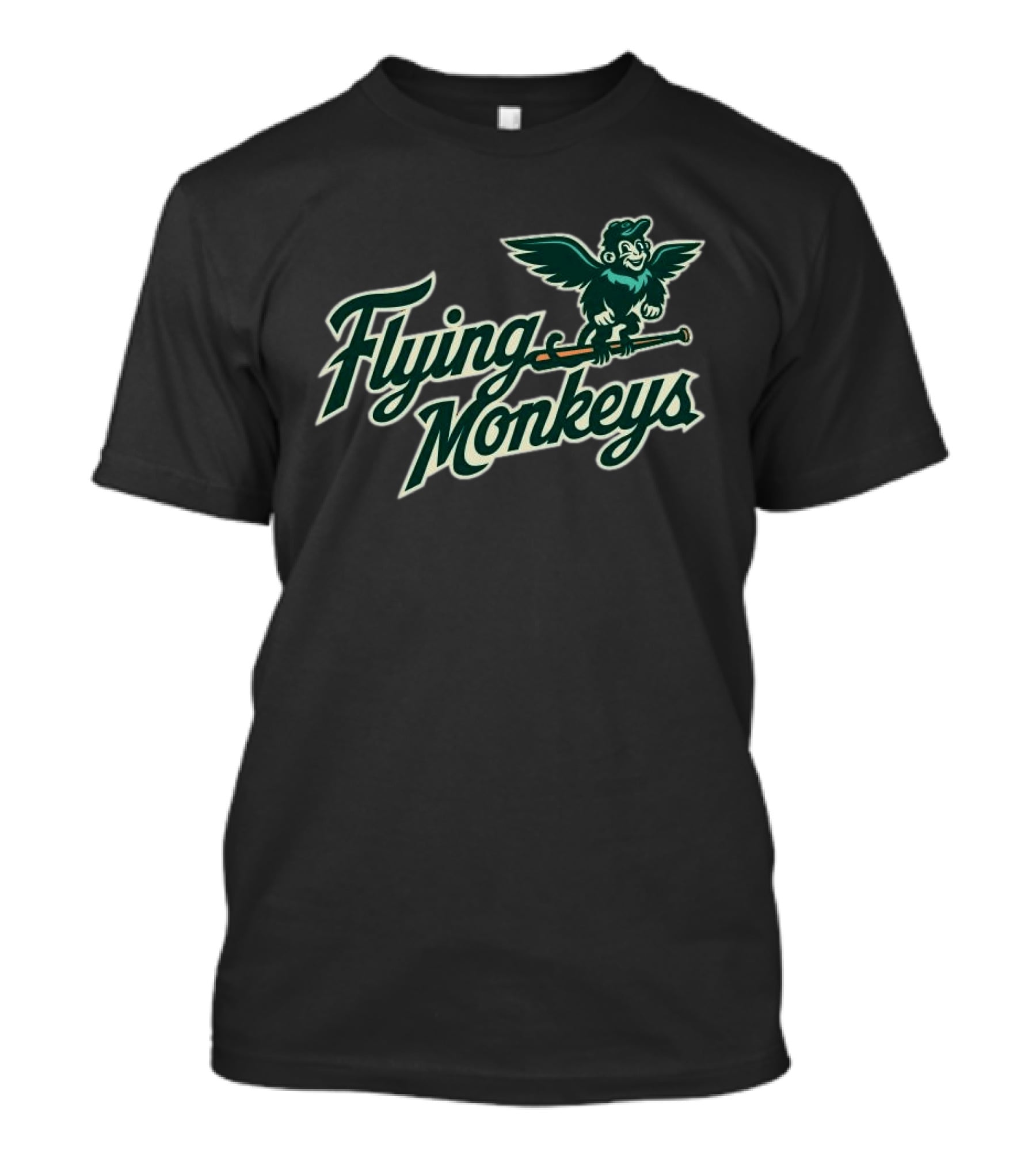 Greenwood Flying Monkeys 2026 New Summer Flying Monkeys Broomstick Fun T-Shirt