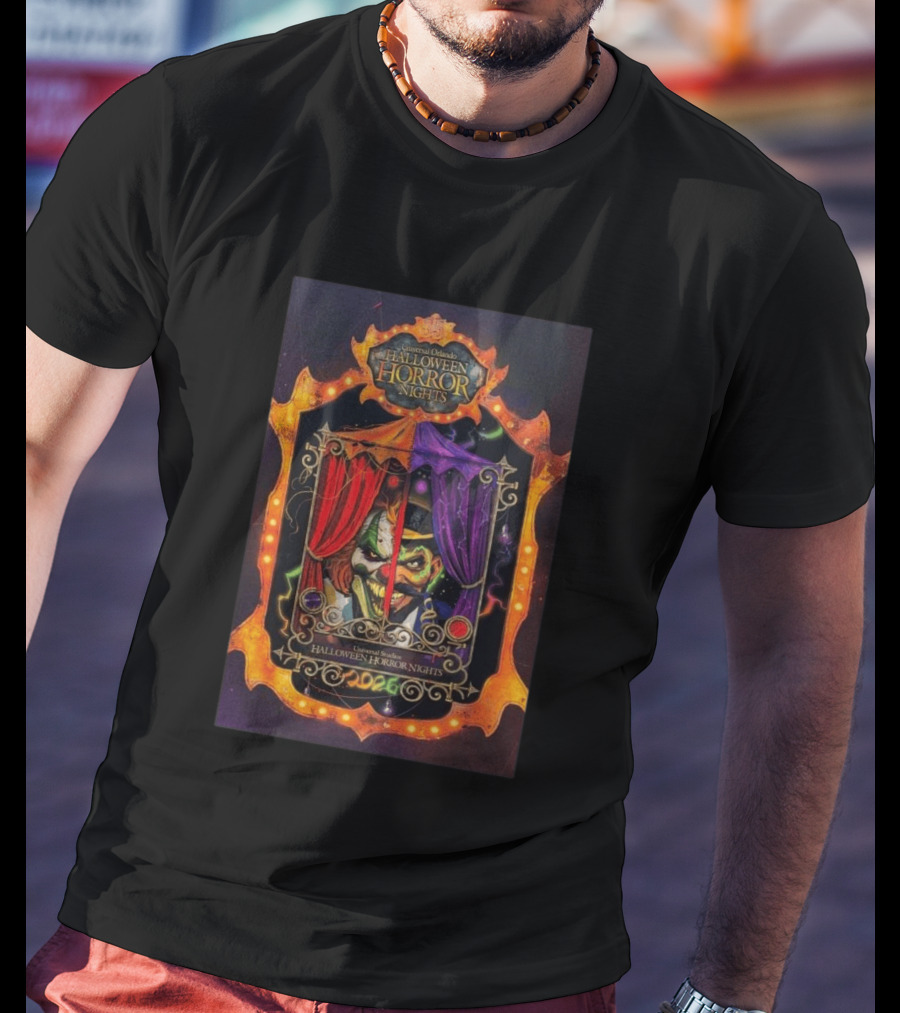Universal Orlando Halloween Horror Nights 2026 Jack The Clown T-Shirt