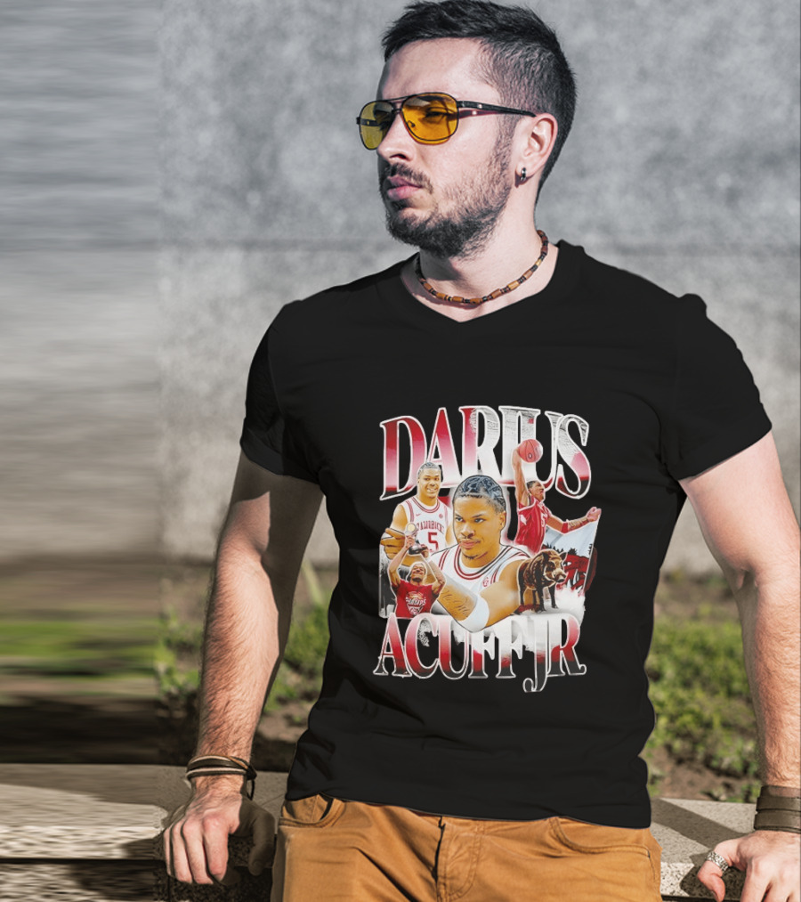 Darius Acuff Jr Arkansas Basketball Razorbacks T-Shirt