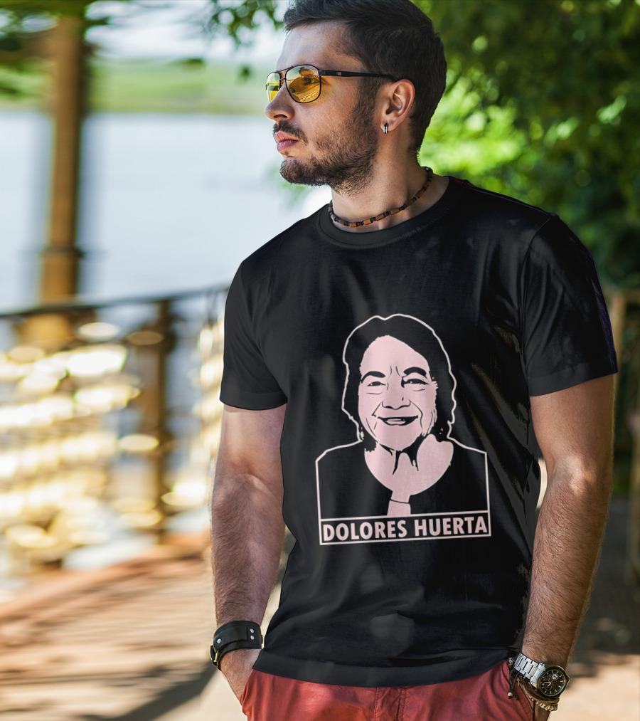 Dolores Huerta Sí Se Puede Cartoon T-Shirt