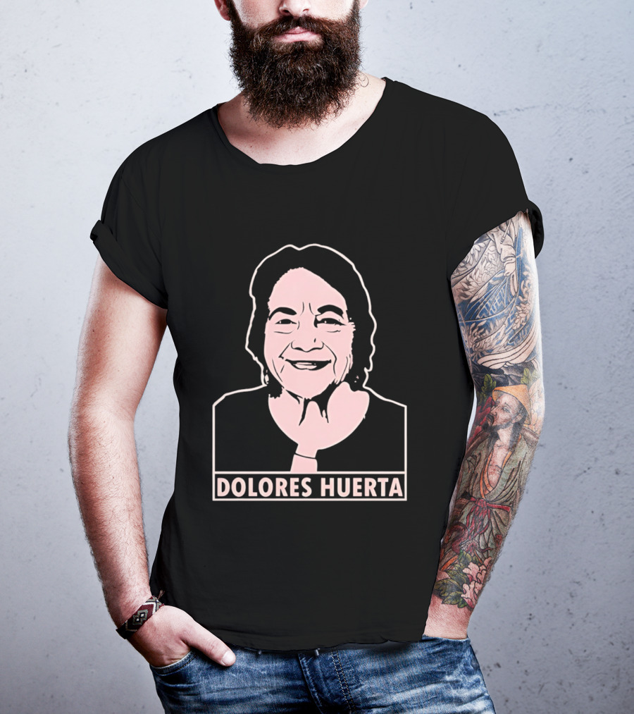 Dolores Huerta Sí Se Puede Cartoon T-Shirt