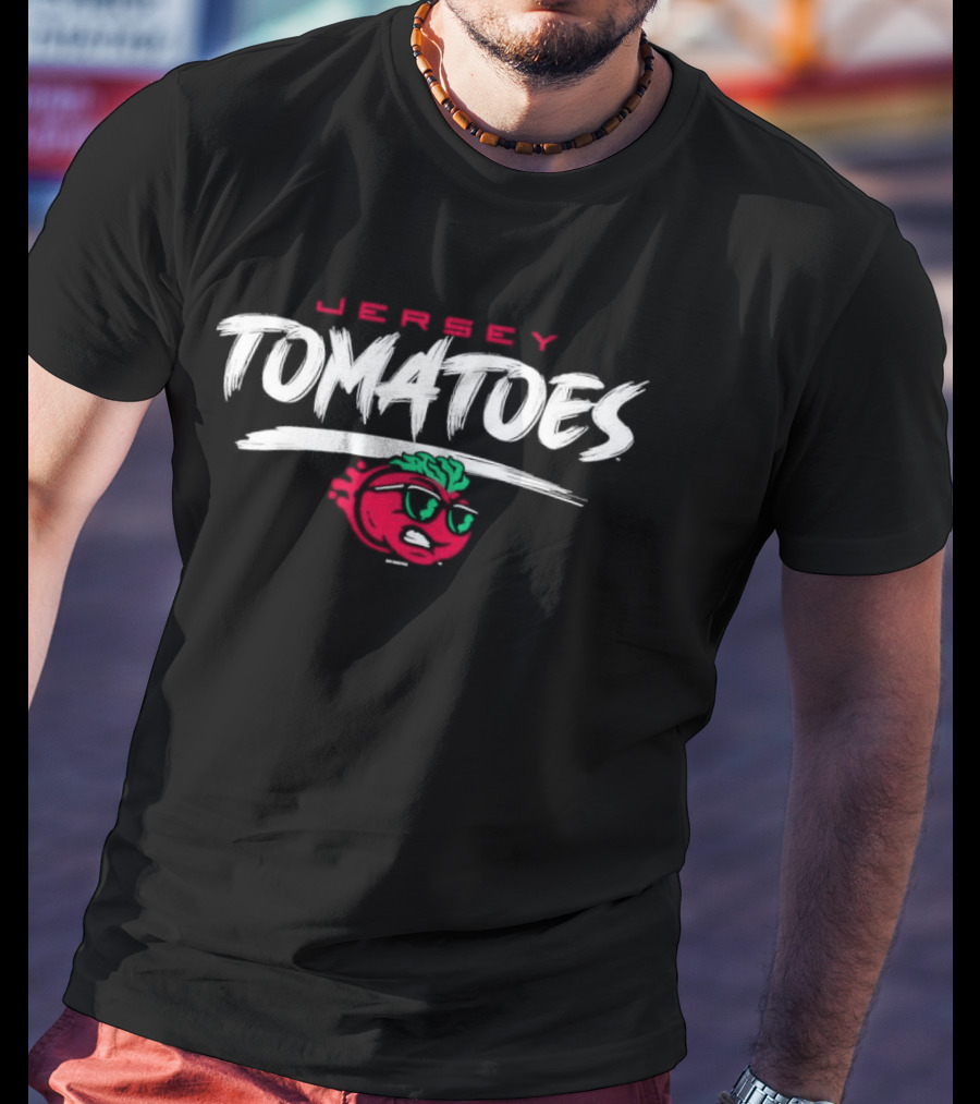 Jersey Shore BlueClaws TNC Jersey Tomatoes Sunglasses Tomato T-Shirt
