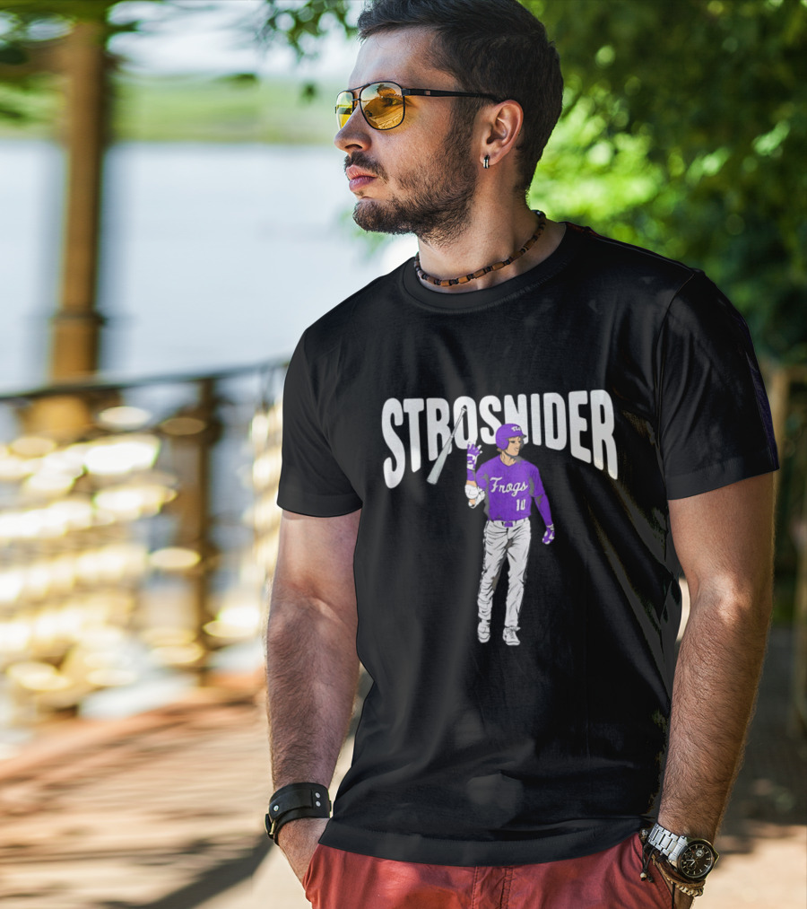 Strosnider Frogs TCU Baseball Player 11 T-Shirt