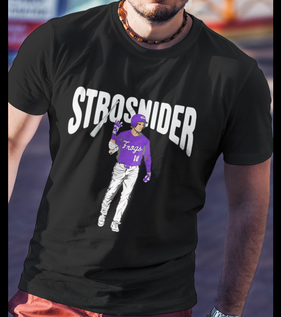 Strosnider Frogs TCU Baseball Player 11 T-Shirt