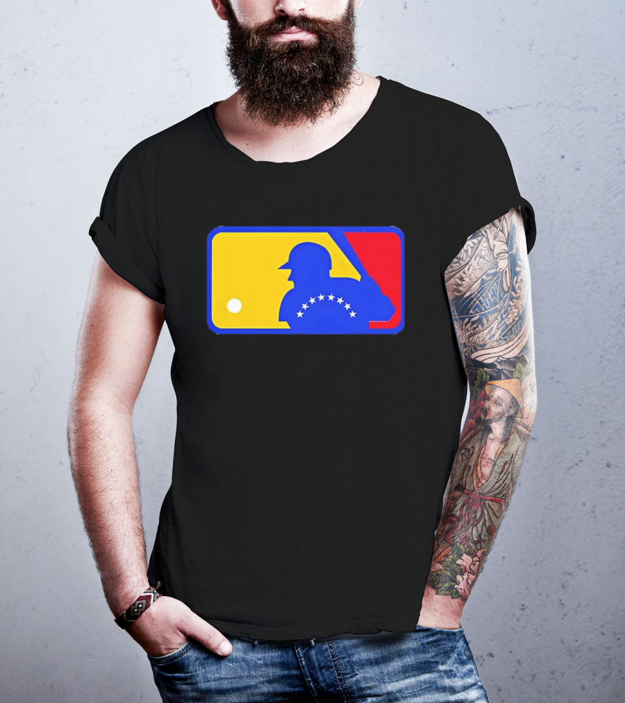 Stars And Bars Baseball T-Shirt