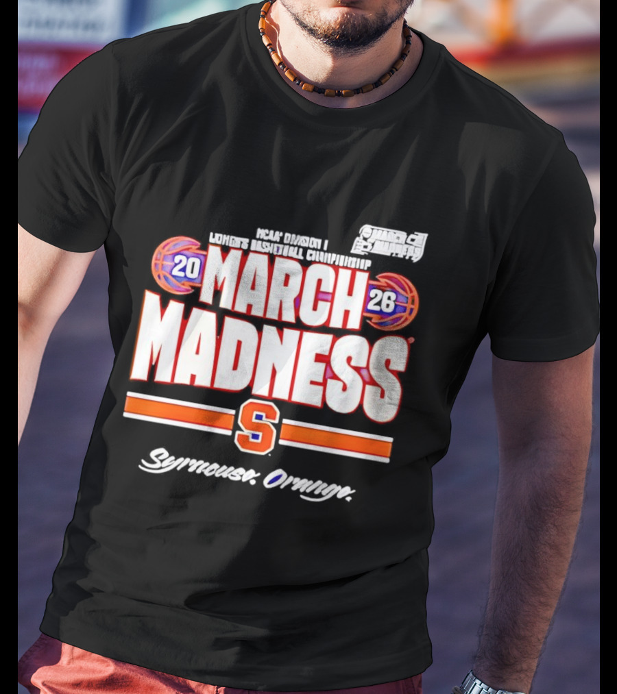 Syracuse Orange 2026 March Madness Basketball T-Shirt