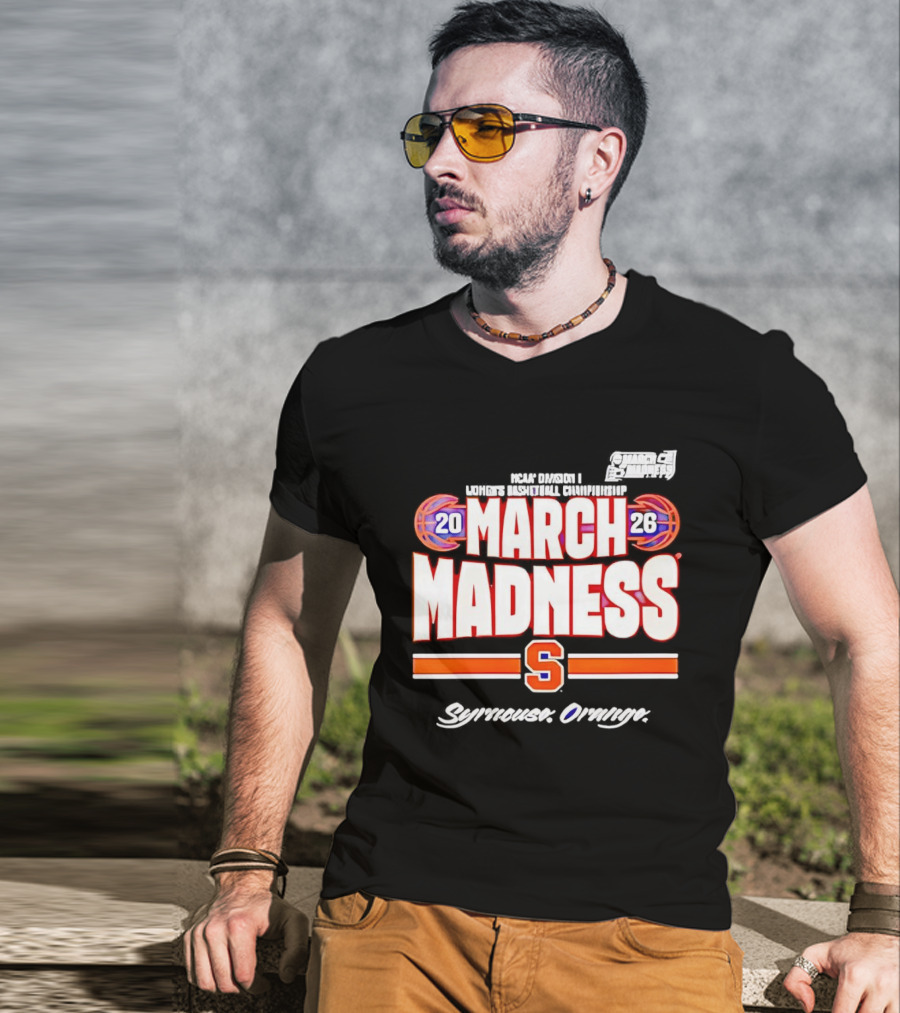 Syracuse Orange 2026 March Madness Basketball T-Shirt