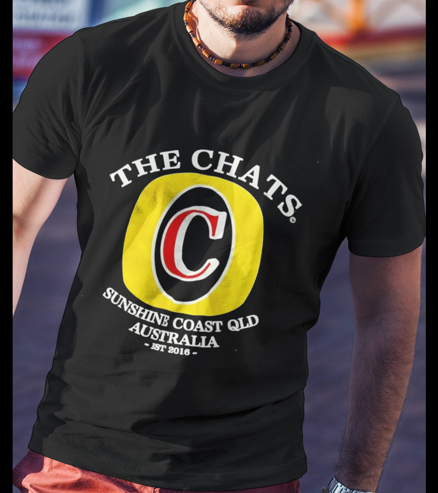 The Chats Sunshine Coast QLD Australia C Logo Est 2016 T-Shirt