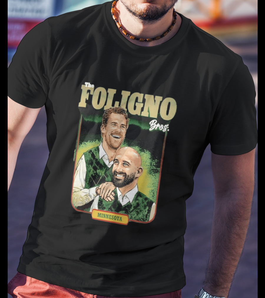 The Foligno Bros Nick Foligno Marcus Foligno Minnesota T-Shirt