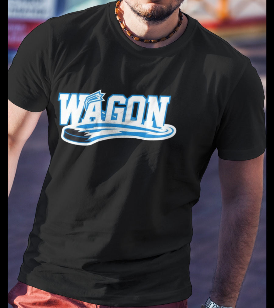 NHL Colorado Avalanche Wagon Hockey Puck T-Shirt
