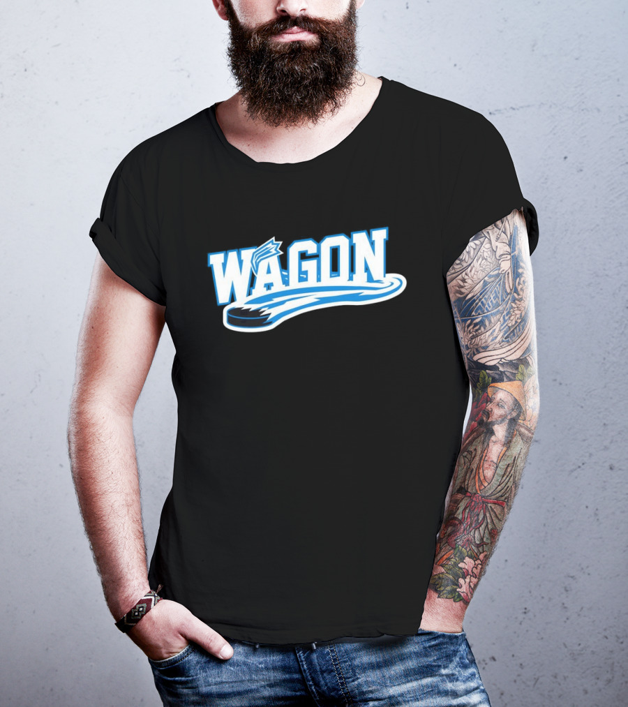 NHL Colorado Avalanche Wagon Hockey Puck T-Shirt