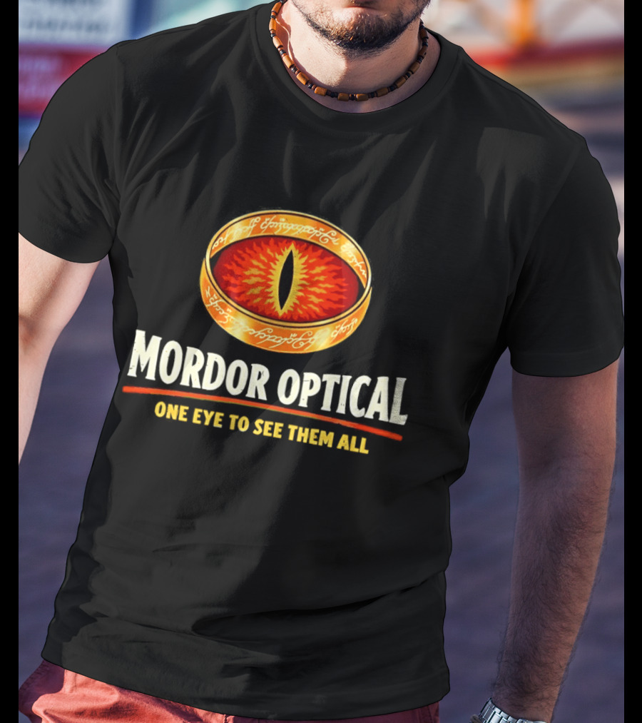 Mordor Optical One Eye To See Them All Ring Eye T-Shirt
